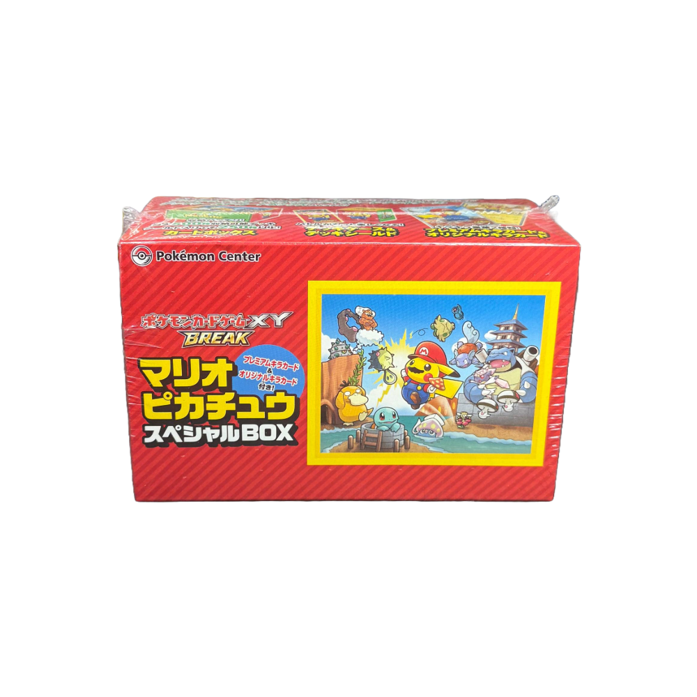 Mario & Luigi Pikachu Special Box Pokémon Collection Box