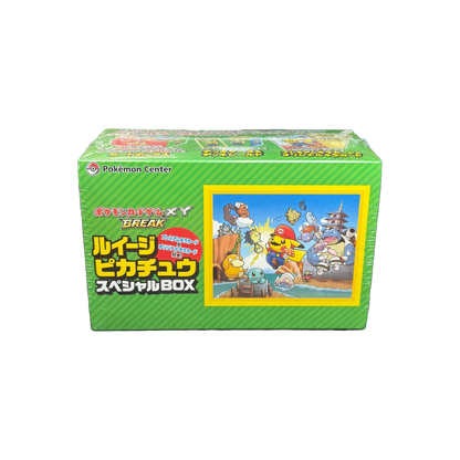 pokemon card game xy break mario pikachu special box Mario & Luigi Pikachu Special Box – Loose Packs Trading Co