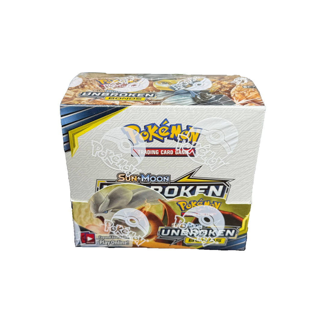unbroken bonds pokemon booster box S&M Unbroken Bonds Booster Box