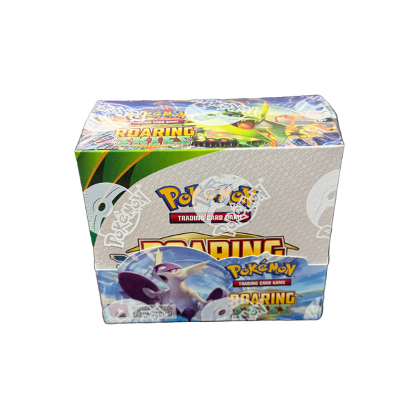 XY Roaring Skies Booster Box Loose Packs Trading Co. XY Roaring Skies Booster Box Loose Packs Trading Co.