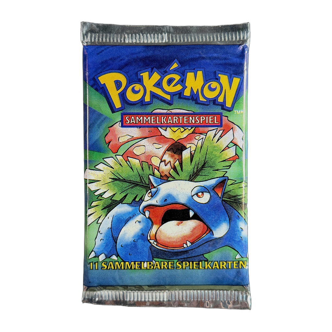 Base Set Booster Pack Unlimited German - Venusaur