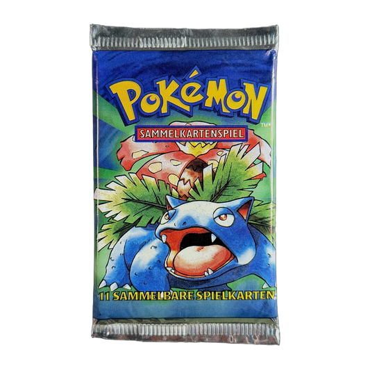 Base Set Booster Pack Unlimited German - Venusaur