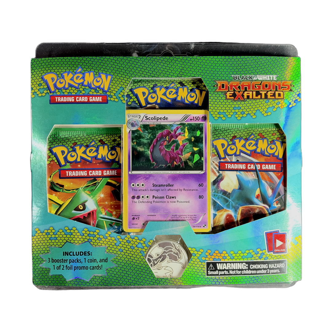 B&W Dragons Exalted 3 Pack Clamshell Blister - Scolipede (IRL cutout 2026-10-28)