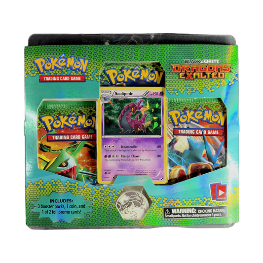 B&W Dragons Exalted 3 Pack Clamshell Blister - Scolipede (IRL cutout 2026-10-28)