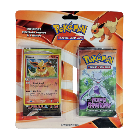 EX Flareon 2-Pack Blister - Holon Phantoms & EX Deoxys