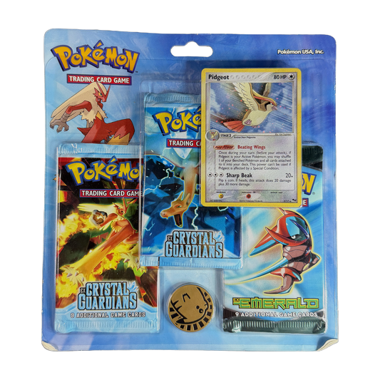 EX Blaziken 3 Pack Blister - Emerald (IRL cutout 2026-09-18)
