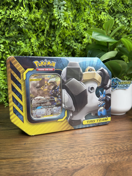 S&M Tag Team Tin - Lucario & Melmetal GX