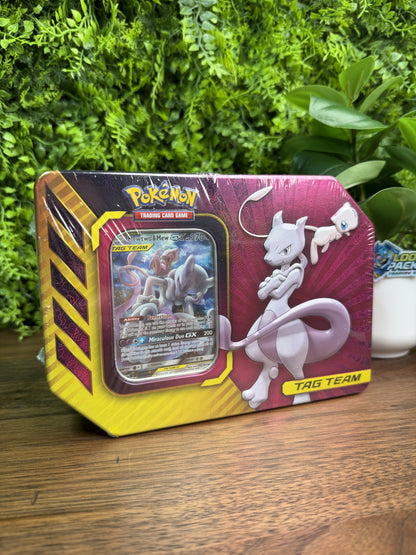 S&M Mewtwo & Mew Power Partnership Tin