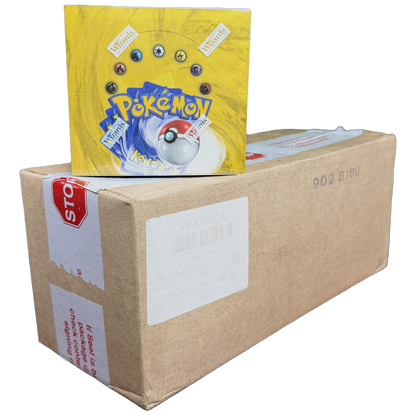 Base Set Booster Box Case Unlimited Blue Wing (IRL cutout 2026-09-30)