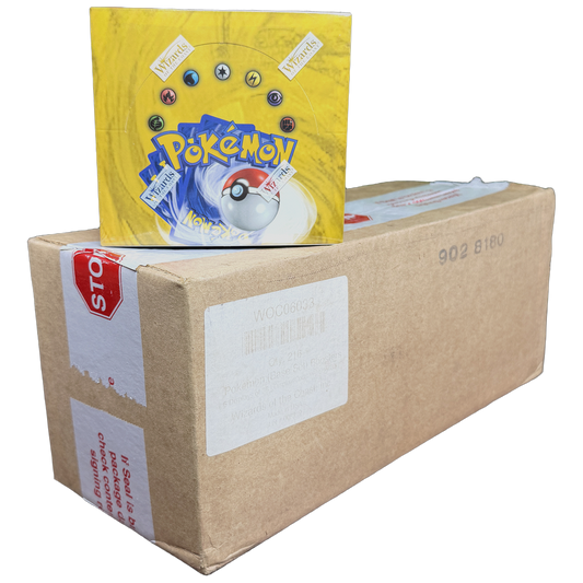 Base Set Booster Box Case Unlimited Blue Wing (IRL cutout 2026-09-30)