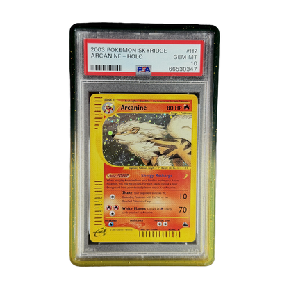 PSA 10 Skyridge Arcanine H2 (Holo) (IRL cutout 2026-10-05)