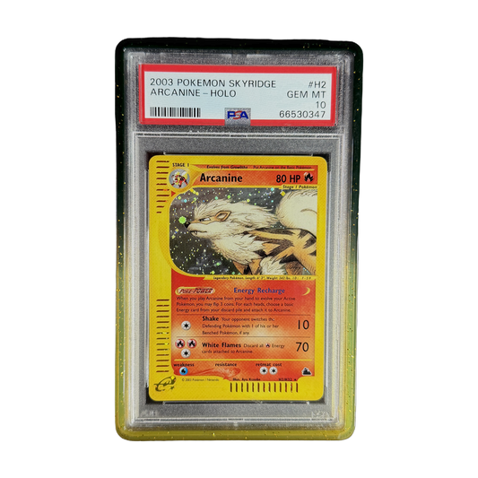 PSA 10 Skyridge Arcanine H2 (Holo) (IRL cutout 2026-10-05)