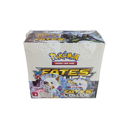 XY Fates Collide Booster Box (IRL cutout 2026-09-30)