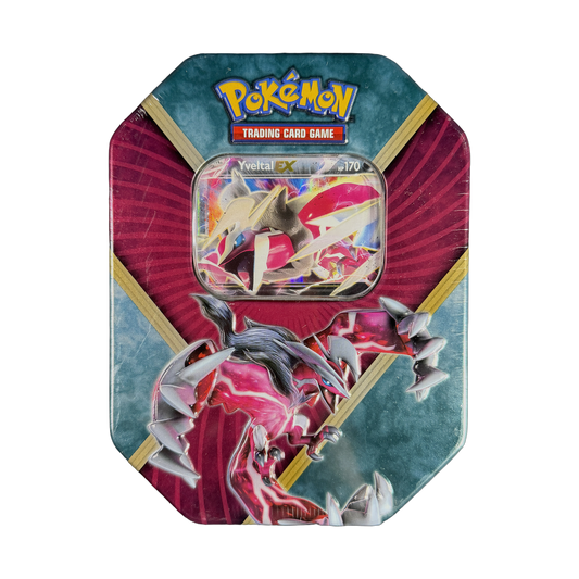 XY Shiny Kalos Tin - Shiny Yveltal EX (IRL cutout 2026-09-30)