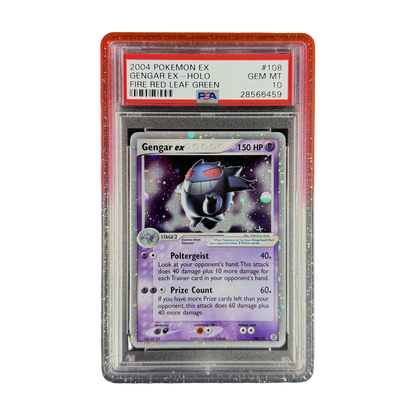 PSA 10 Gengar ex FireRed & LeafGreen