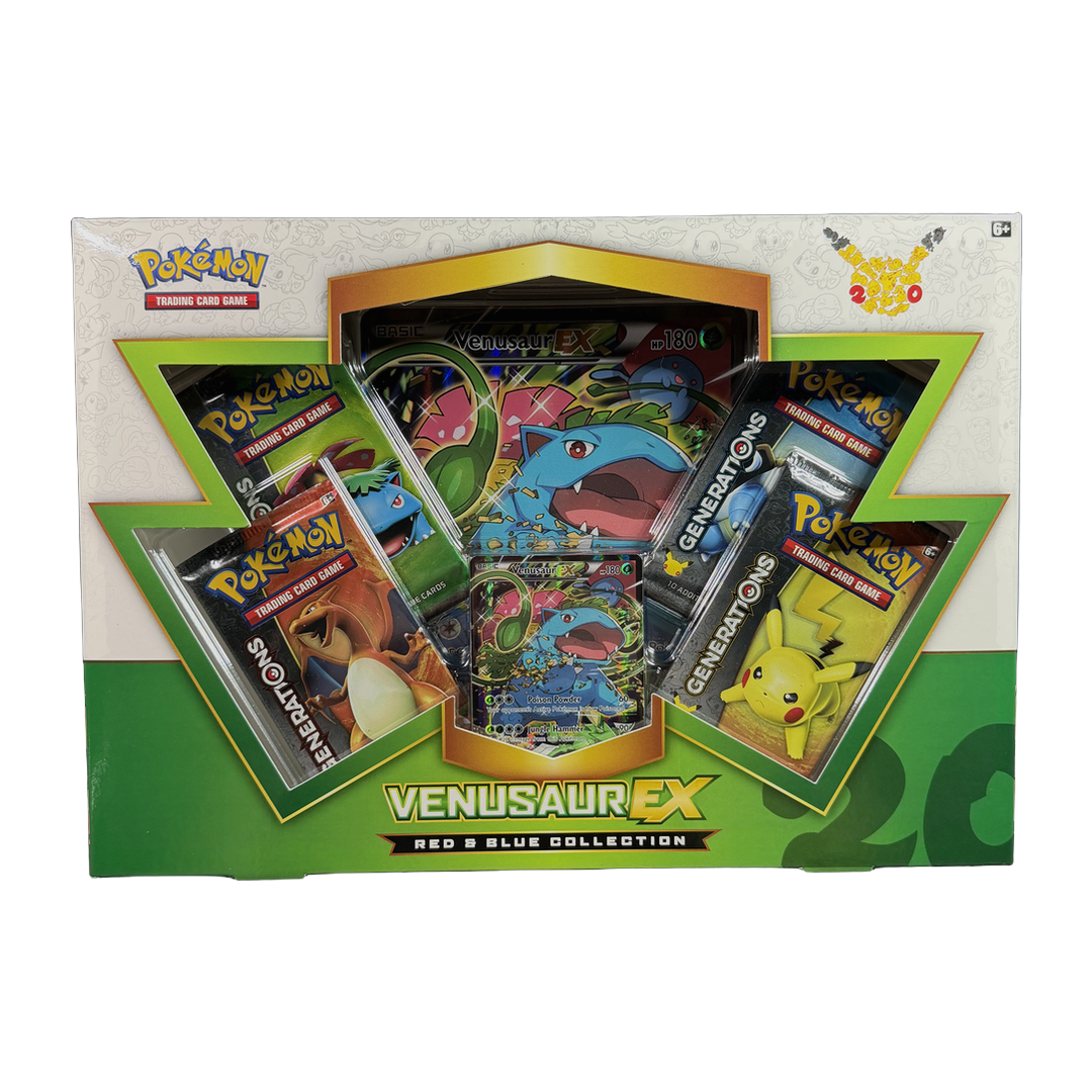 Red & Blue Collection Box Venusaur (IRL cutout 2026-10-05)
