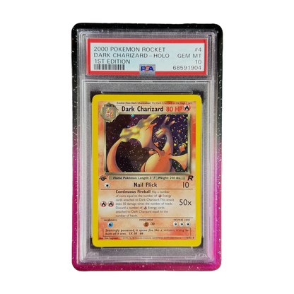 PSA 10 Team Rocket Dark Charizard #4 1st Edition (Holo) (IRL cutout 2026-09-30)