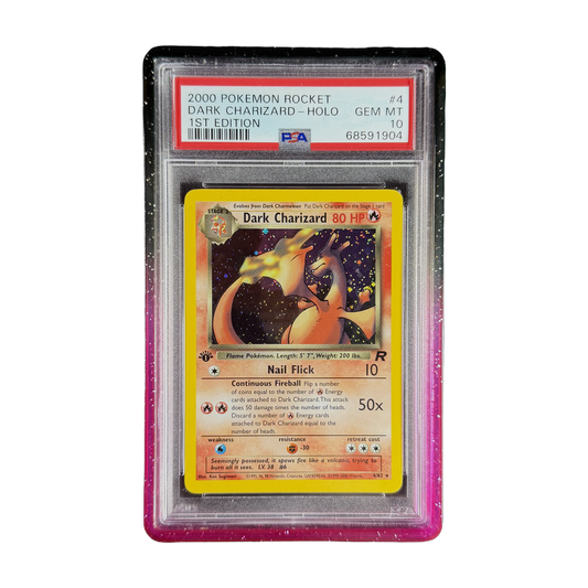 PSA 10 Team Rocket Dark Charizard #4 1st Edition (Holo) (IRL cutout 2026-09-30)
