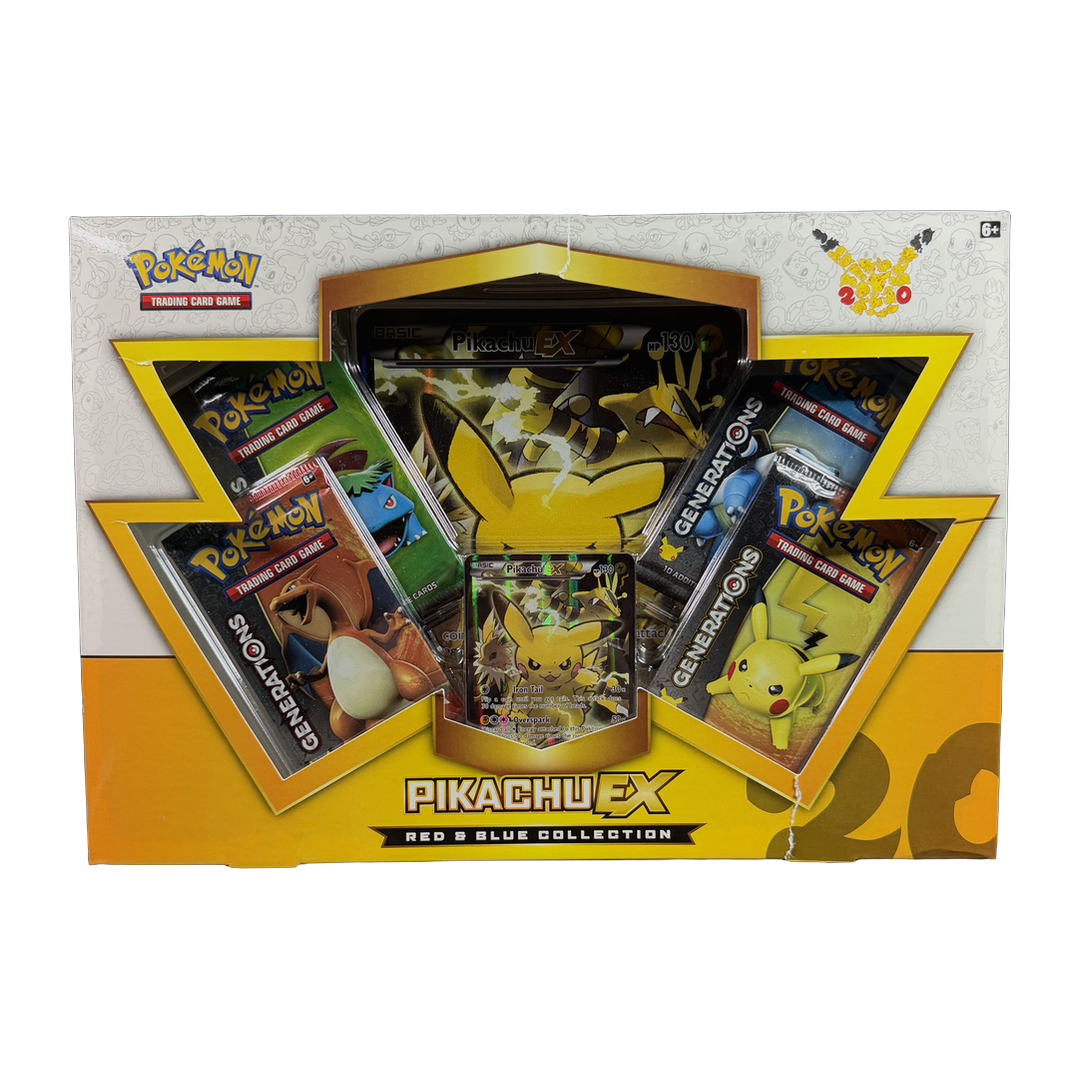 Red & Blue Collection Box Pikachu (IRL cutout 2026-10-05)
