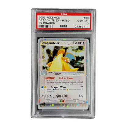PSA 10 EX Dragon Dragonite ex #90 (Holo) - IRL PNG 2026-09-13