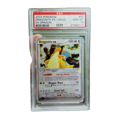 PSA 10 EX Dragon Dragonite ex #90 (Holo)