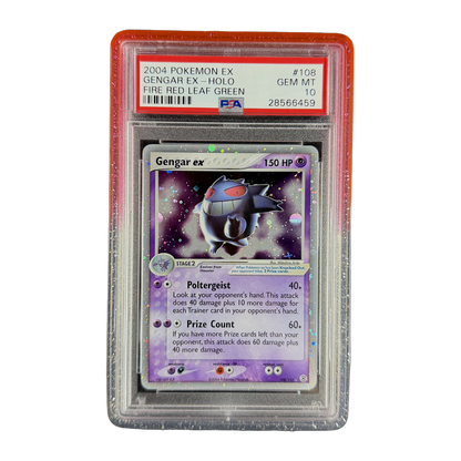 PSA 10 Gengar ex FireRed & LeafGreen - IRL PNG 2026-09-13