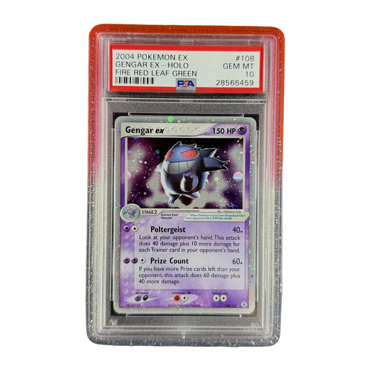 PSA 10 Gengar ex FireRed & LeafGreen - IRL PNG 2026-09-13
