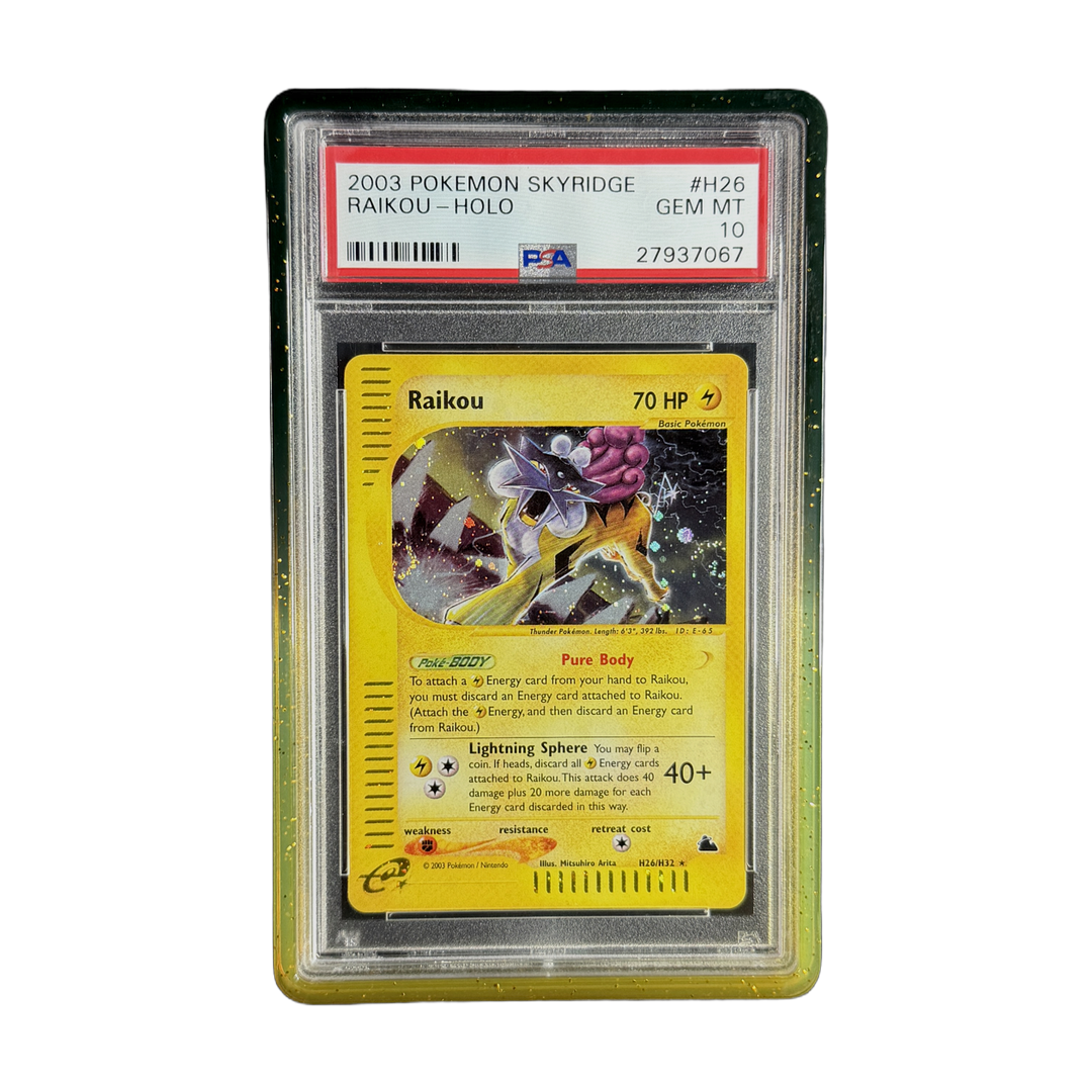 PSA 10 Skyridge Raikou H26 (Holo) (IRL cutout 2026-10-06)