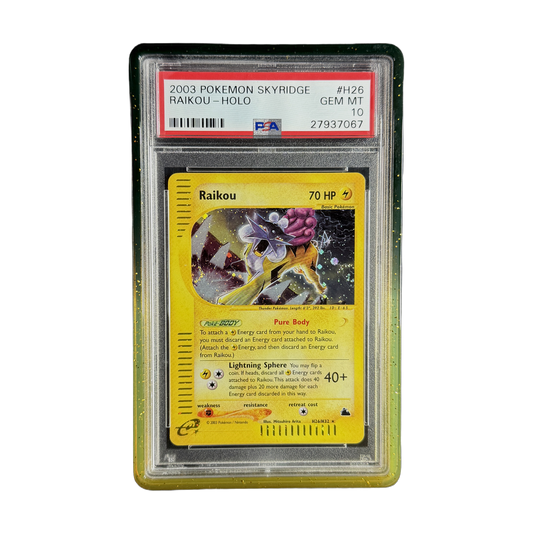 PSA 10 Skyridge Raikou H26 (Holo) (IRL cutout 2026-10-06)