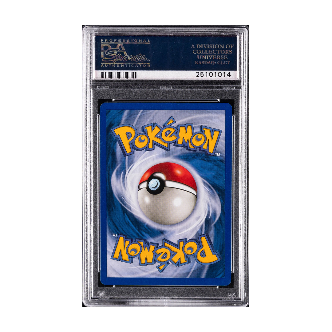 2002 Pokemon Neo Destiny Shining Tyranitar #113 1st Edition PSA 10, certificate 25101014 - back