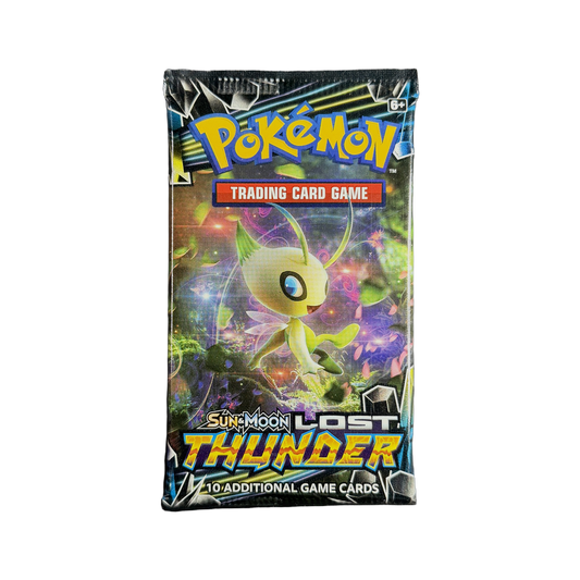 S&M Lost Thunder Booster Pack - Celebi (IRL PNG 2026-09-16 v2)