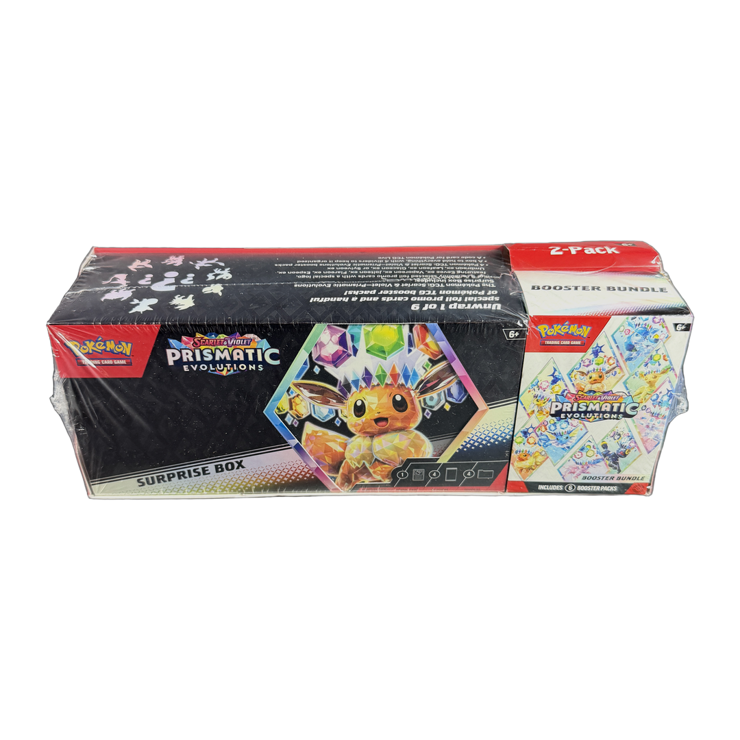 S&V Prismatic Evolutions Bundle + Surprise Box