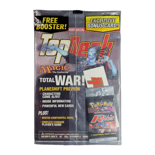 Top Deck Team Rocket Sealed Magazine