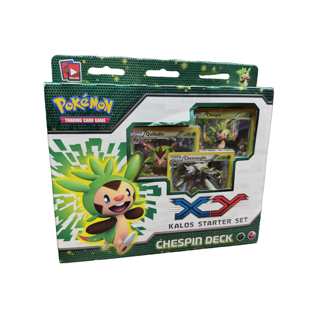 XY Kalos Starter Set Chespin Deck (IRL cutout 2026-09-19)