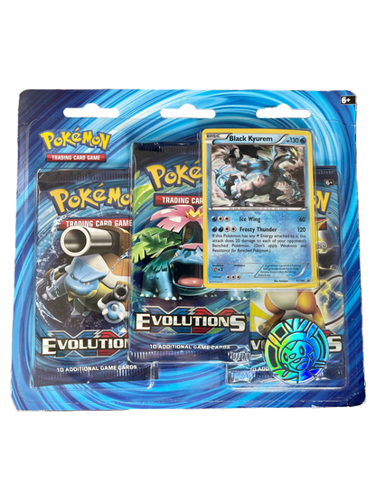 XY Evolutions 3 Pack Blister