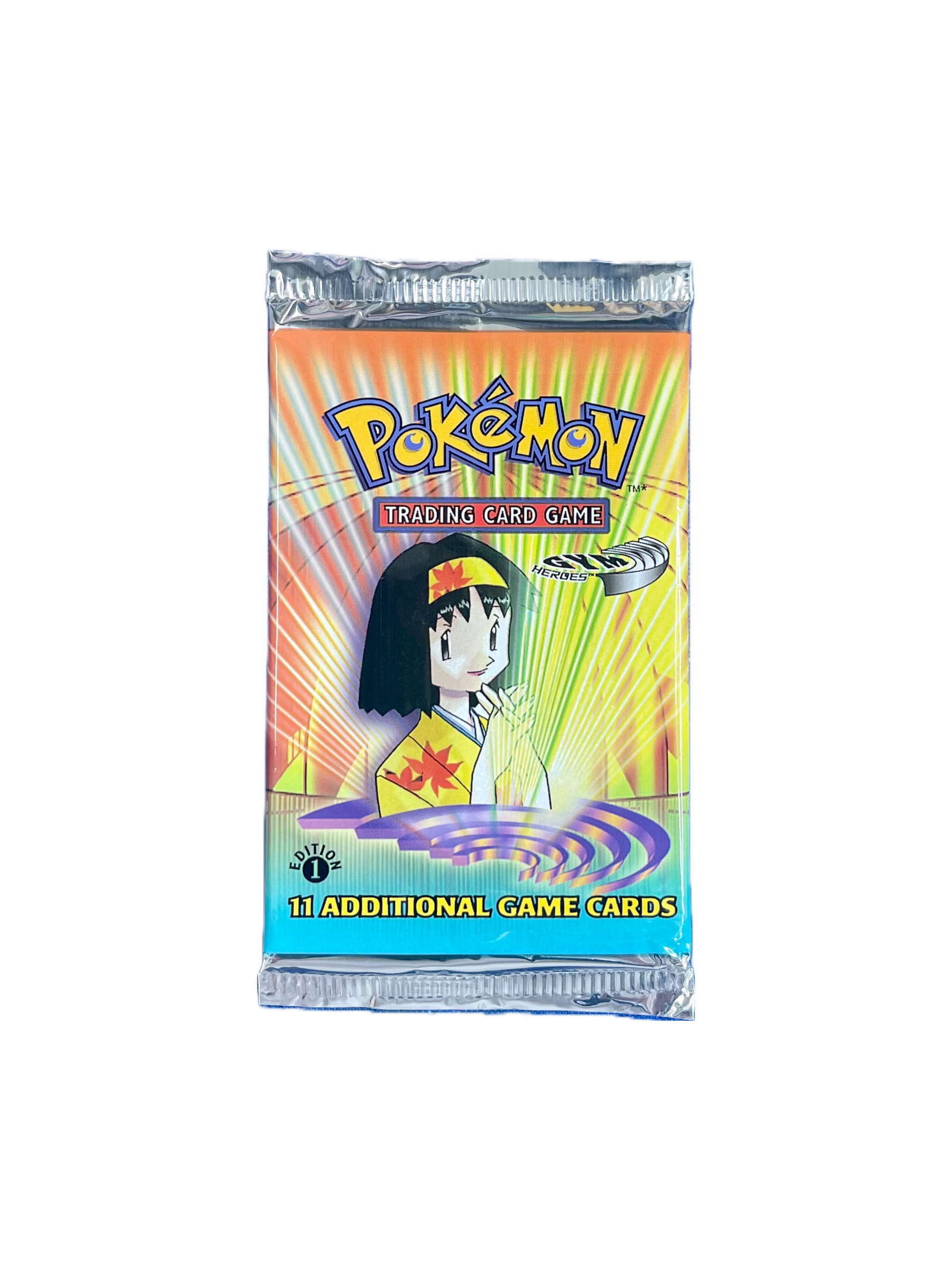 Vintage Gym Heroes 1st Edition Pokémon Booster Pack | Loose Packs