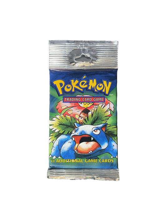 Base Set Hanger Booster Pack - Venusaur